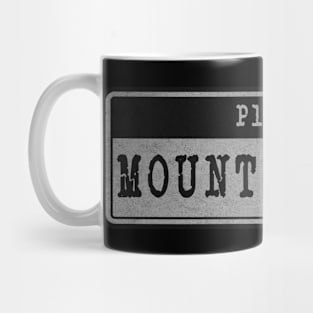 Mount Kimbie // Vintage Fanart Tribute Mug